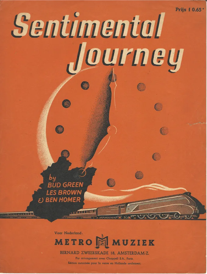 Cover for Bud Green | Les Brown | Ben Homer | Sentimental Journey | Piano | Vocals