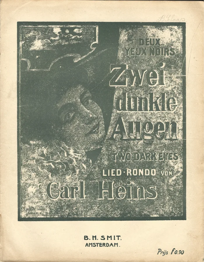 Cover for Carl Heins | Zwei dunkle Augen  Op. 212 | Piano | Vocals