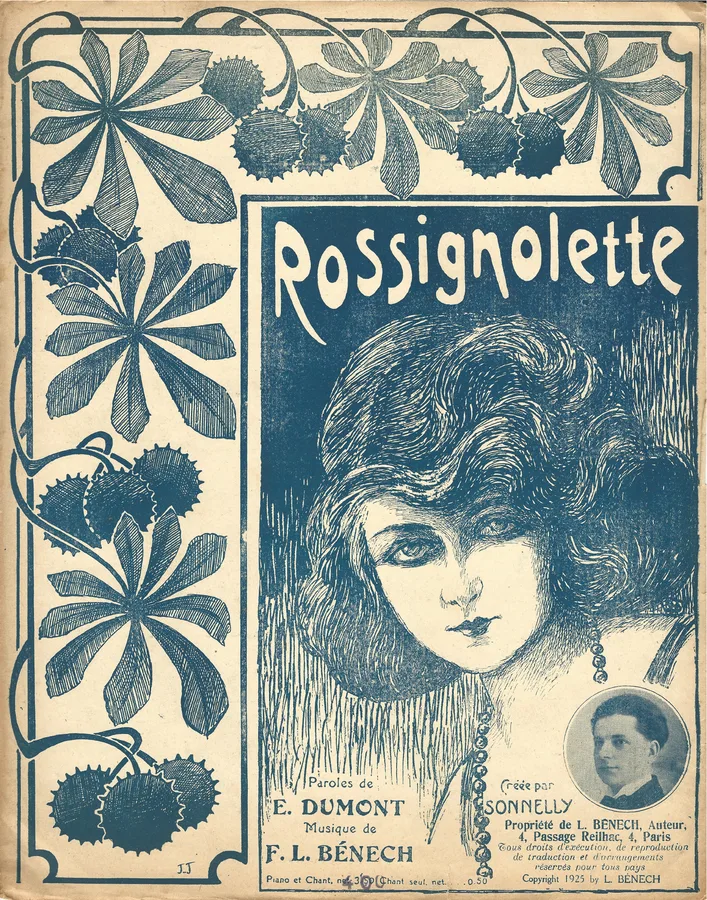 Cover for F.L. Benech | E. Dumont | Rossignolette | Piano | Vocals