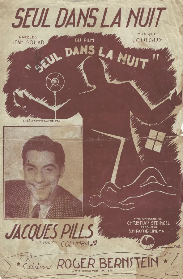 Cover for Jacques Pills | Louiguy | Seul dans la nuit | Vocals