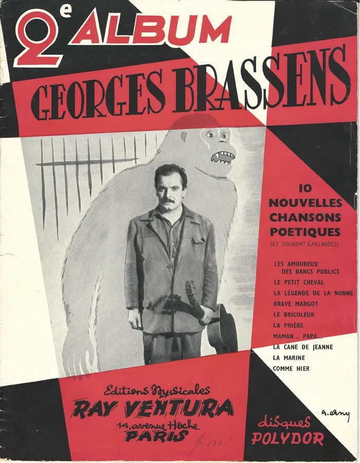 Cover for Georges Brassens | Piano | Vocals