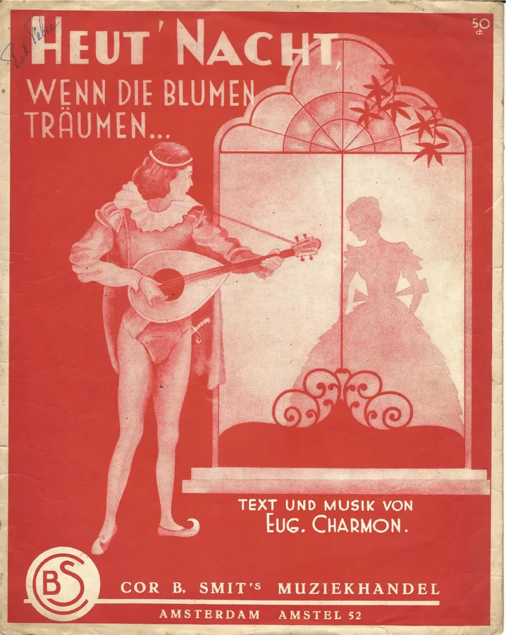 Cover for Eug. Charmon | Heut Nacht wenn die Blumen traumen | Piano