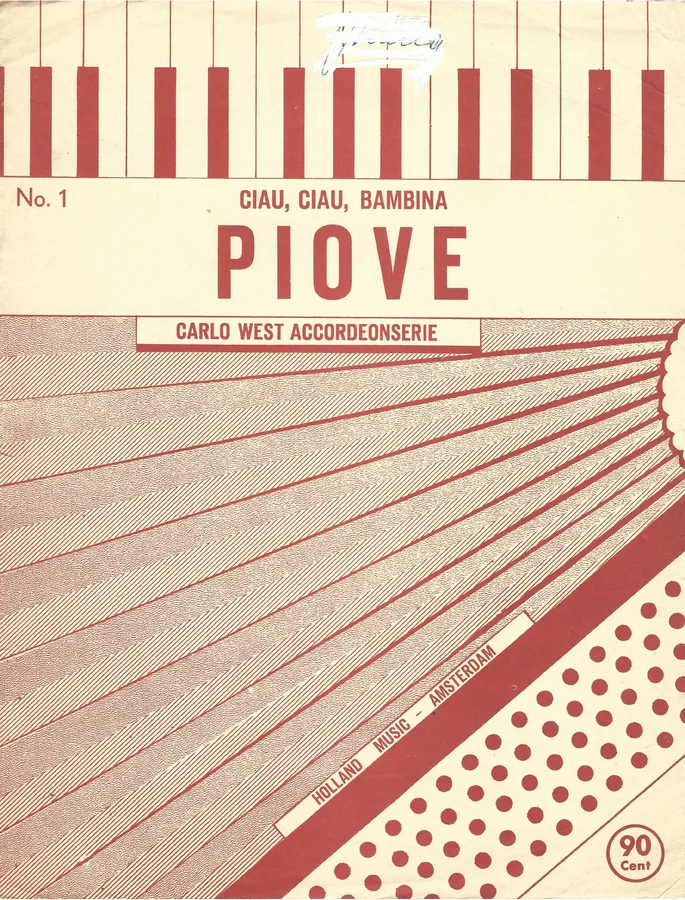 Cover for D. Modugno | Piove | Accordion