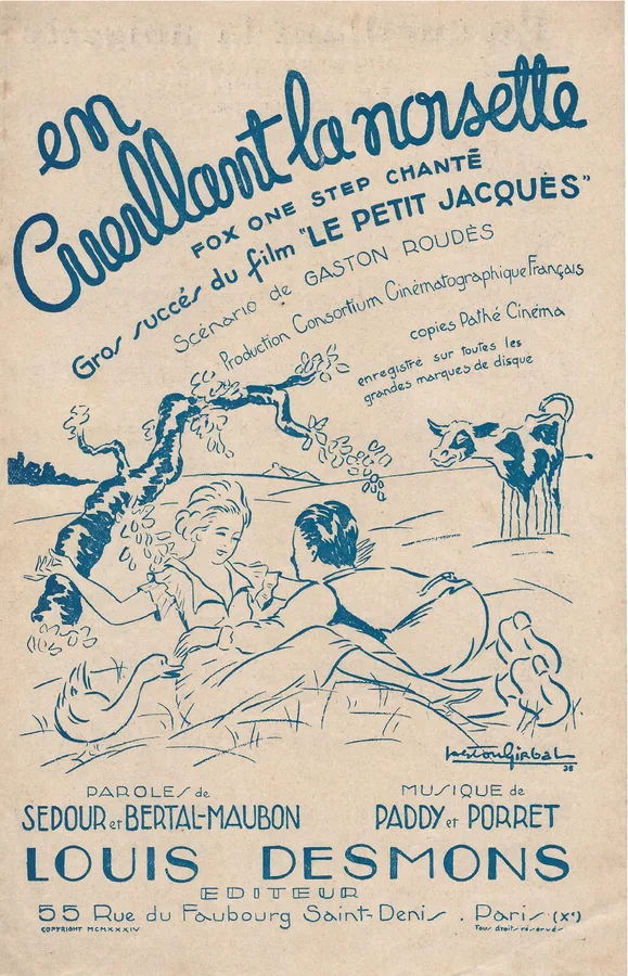 Cover for Paddy et Poret | En cueillant la noisette | Chanson