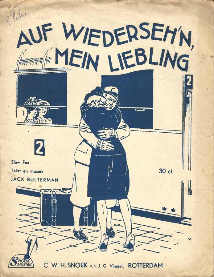 Cover for Jack Bulterman | Auf wiederseh'n mein Liebling | Piano | Vocals