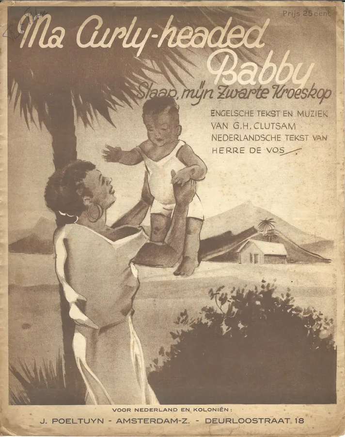 Cover for G.H. Clutsam | Ma Curly-headed Babby  | Piano | Vocals