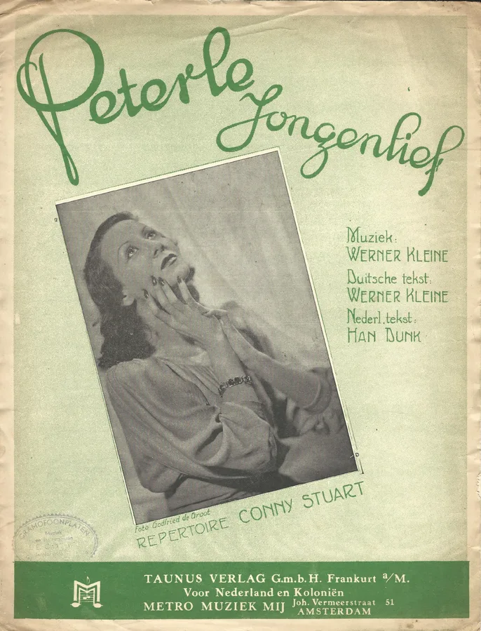 Cover for Werner Kleine | Conny Stuart | Peterle | Piano | Vocals