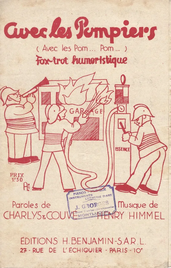 Cover for Henry Himmel | Charlys | Avec les Pompiers | Chanson