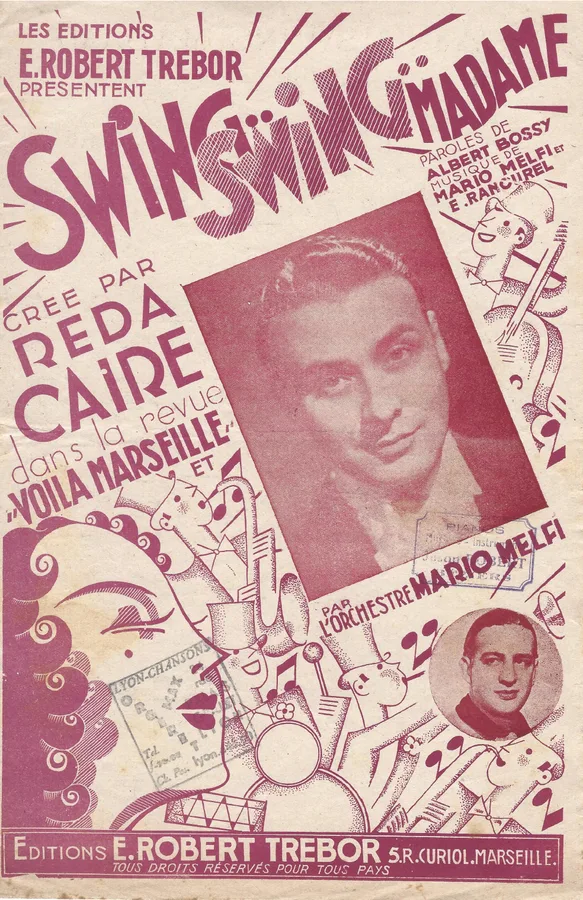 Cover for Reda Caire | Mario Melfi | Eudore Rancuel | Swing Swing Madame | Chanson