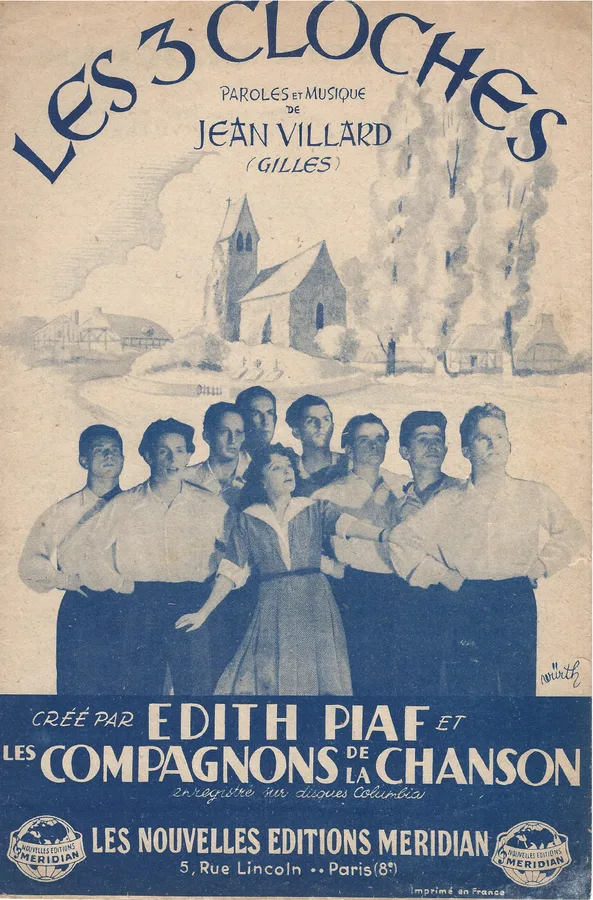 Cover for Edith Piaf | Jean Villard | Les 3 Cloches | Chanson