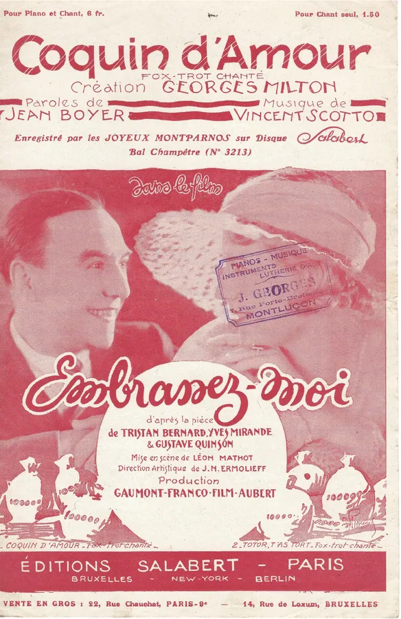 Cover for Vincent Scotto | Coquin d'Amour | Chanson