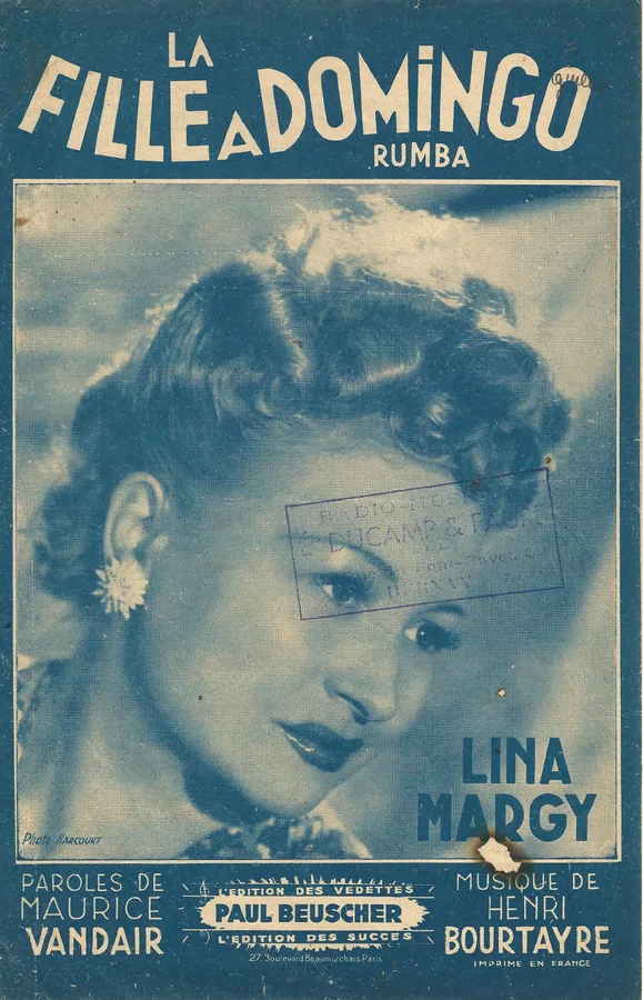 Cover for Lina Margy | Henri Bourtayre | La Fille a Domingo | Vocals
