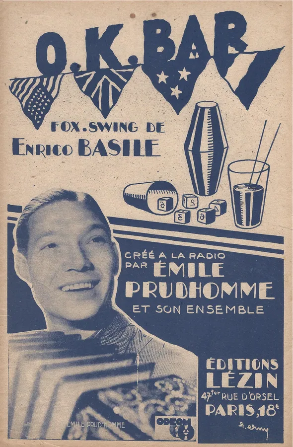 Cover for Emile Prud'homme | Enrico Basile | OK Bar | Accordion