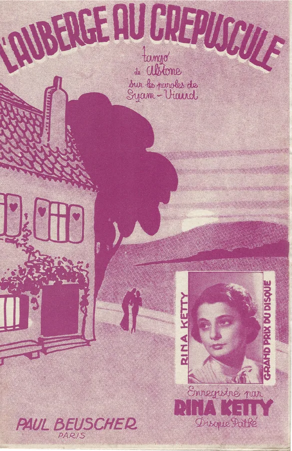 Cover for Rina Ketty | Alstone | L'Auberge au Crepuscule  | Chanson