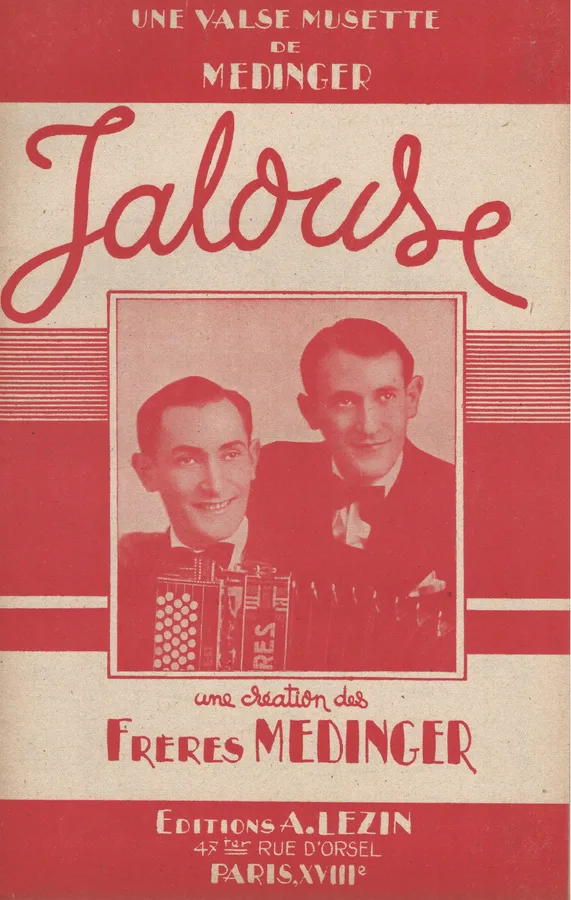 Cover for Medinger | Jalouse | Accordion