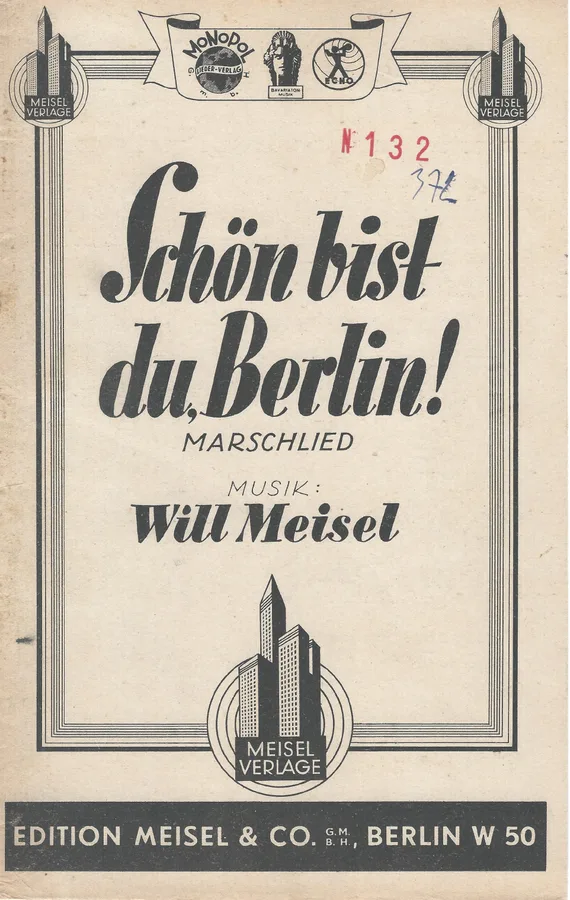 Cover for Will Meisel | Schon bist du Berlin! | Accordion