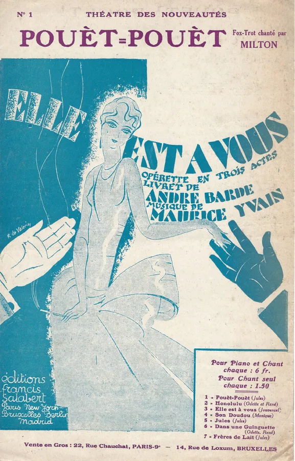 Cover for Maurice Yvain | Pouet! Pouet! | Chanson