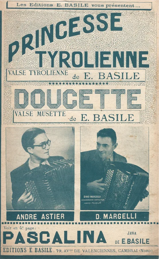 Cover for E. Basile | Dino Margelli | Princesse Tyrolienne | Combo