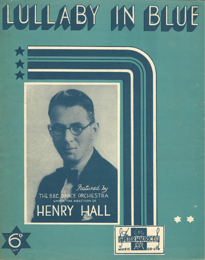 Cover for Allie Wrubel | Henry Hall | Lullaby in Blue | Piano | Vocals