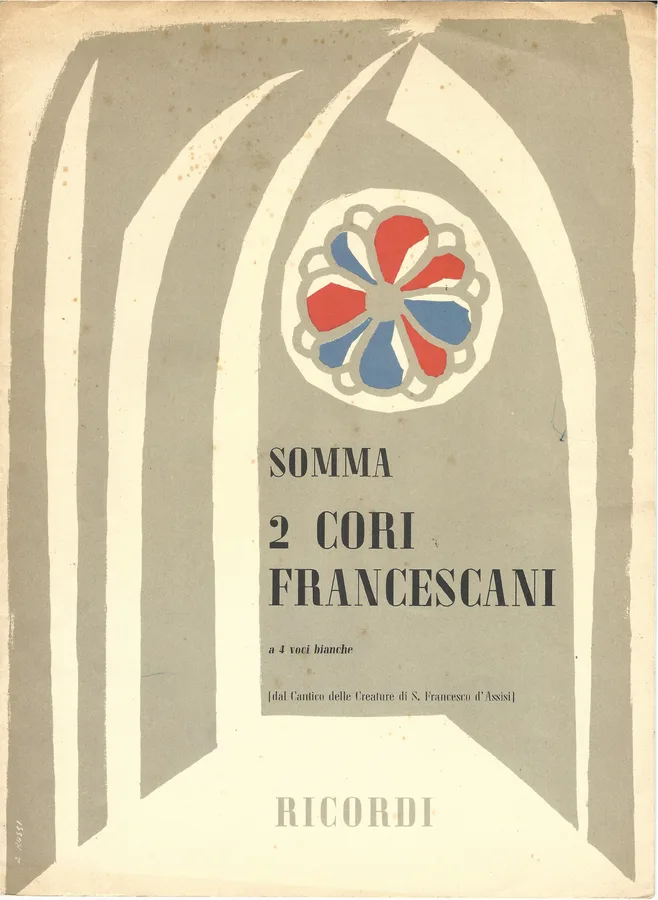 Cover for Bonaventura Somma | 2 Cori Francescani | Vocals