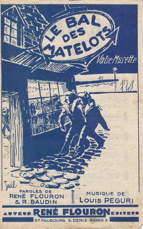 Cover for Louis Peguri | Le Bal des Matelots | Chanson