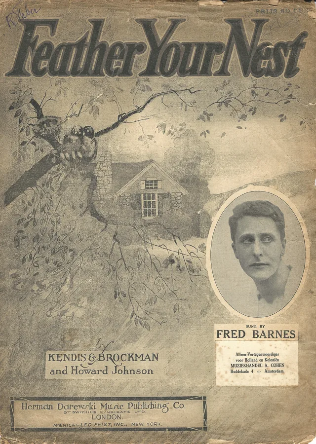 Cover for Fred Barnes | Howard Johnson | Feather Your Nest | Piano | Vocals