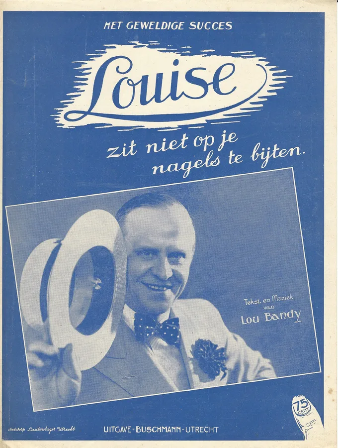 Cover for Lou Bandy | Louise zit niet op je nagels te bijten | Piano | Vocals