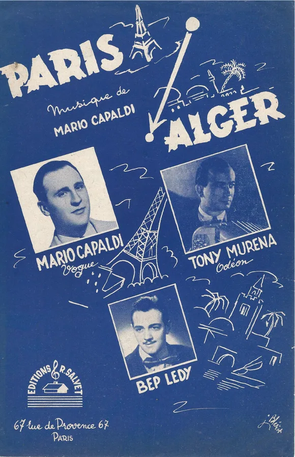 Cover for Mario Capaldi | Tony Murena | Paris Alger | Accordion