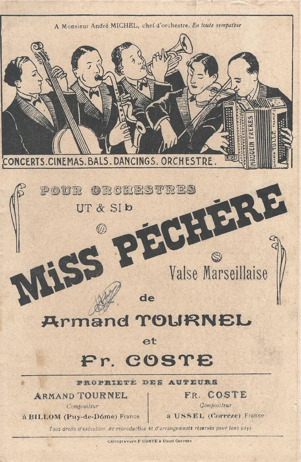 Cover for Armand Tournel | Miss Pechere | Orchestra