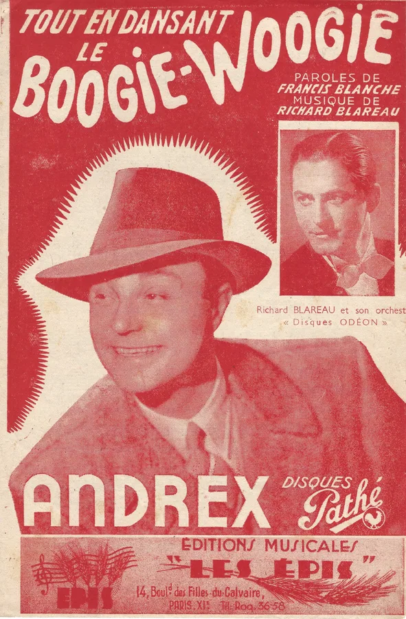Cover for Andrex | Richard Blareau | Tout en dansant le Boogie Woogie | Chanson