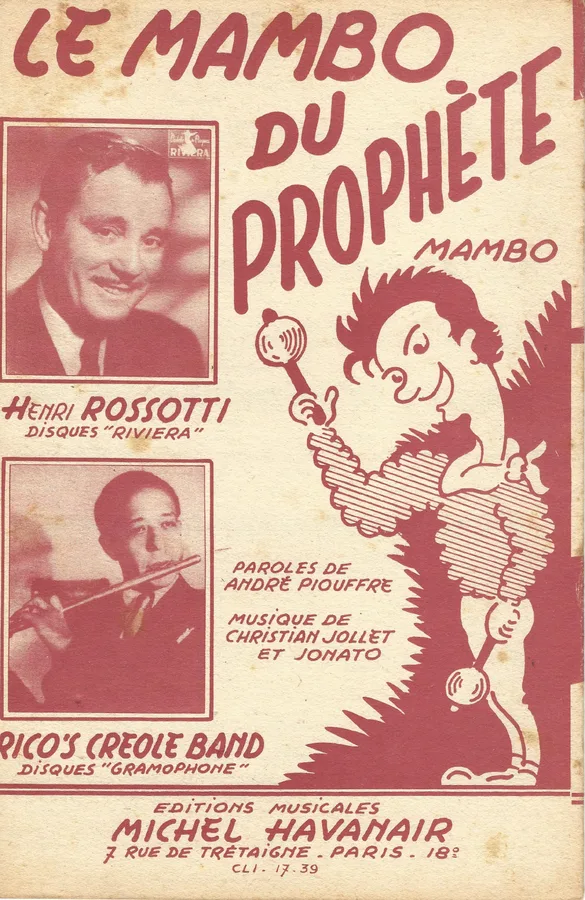 Cover for Andre Verchuren | Christian Jollet | Jonato | Le Mambo du Prophete | Piano