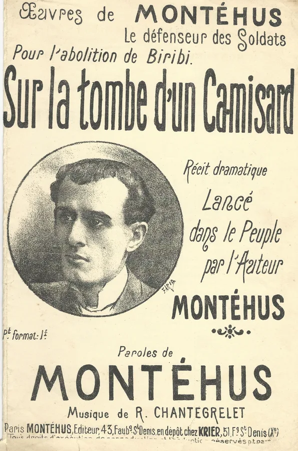 Cover for R. Chantegrelet | G. Montehus | Sur la tombe d'un Camisard | Vocals | Piano