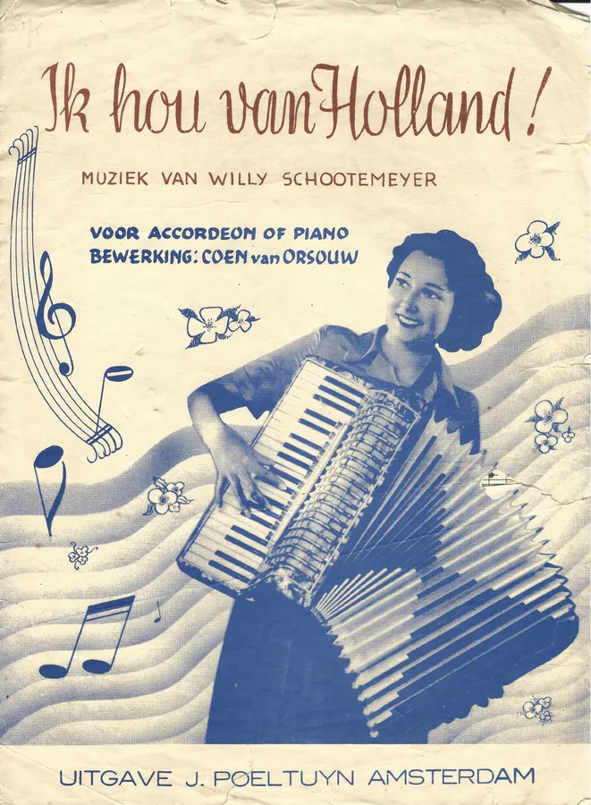 Cover for Willy Schootemeyer | Ik hou van Holland | Accordion | Vocals