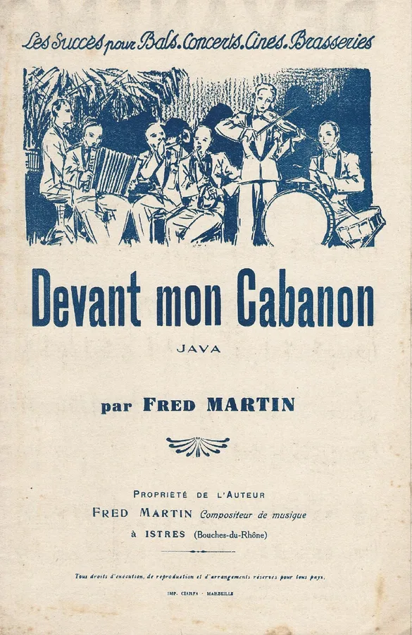Cover for Fred Martin | Devant Mon Cabanon | Orchestra