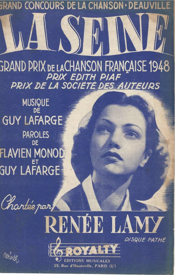 Cover for Renee Lamy | Guy Lafarge | La Seine | Chanson