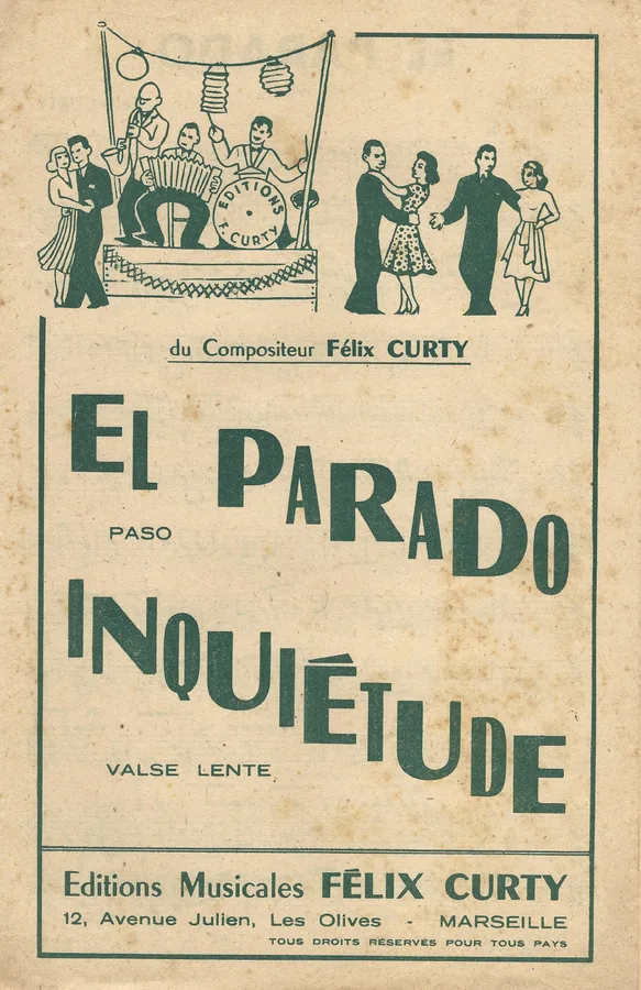 Cover for Felix Curty | El Parado | Piano