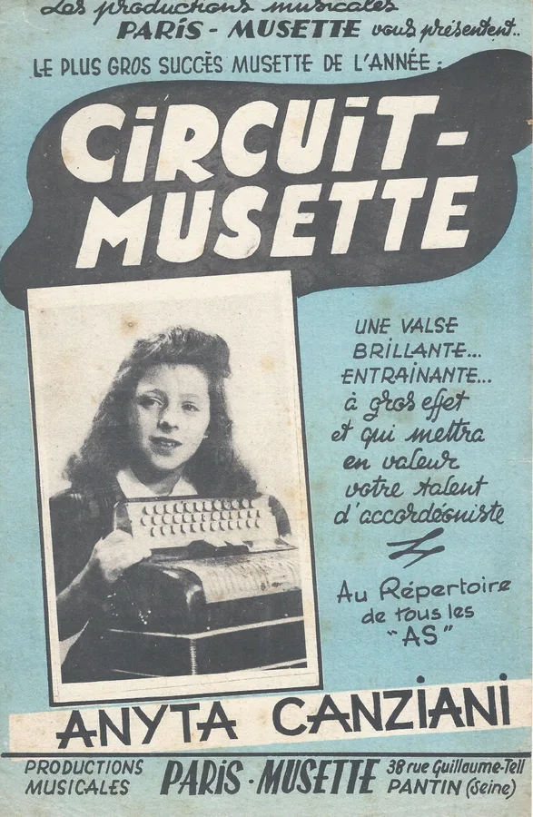 Cover for Louis Grival | Jacques de Murvil | Cirquit Musette |  Piano | Accordeon