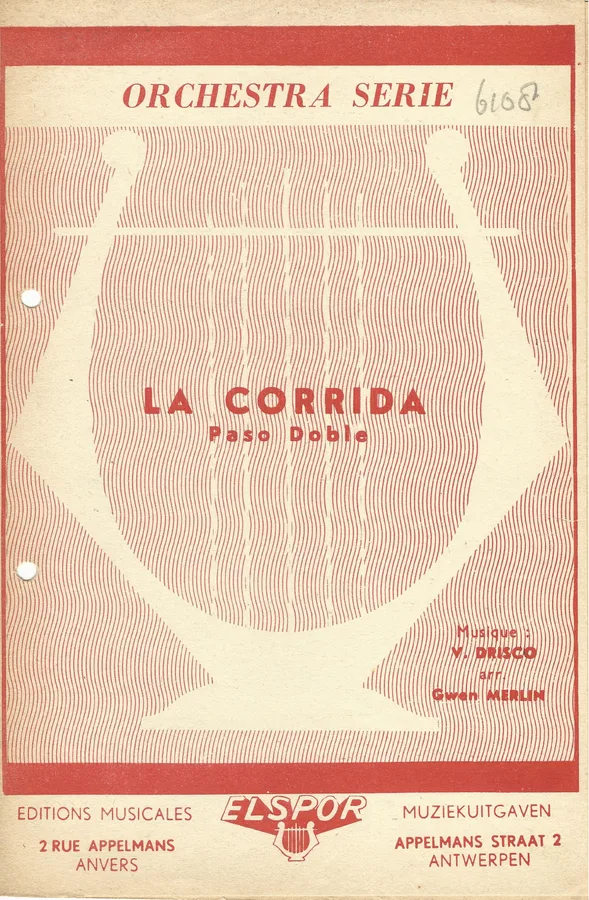 Cover for V. Drisco | La Corrida | Accordion