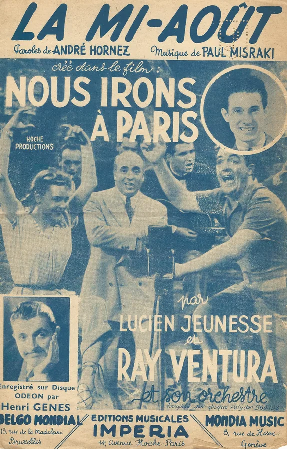 Cover for Ray Ventura | Paul Misraki | La Mi Aout | Vocals
