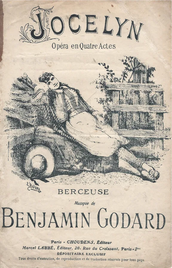Cover for Benjamin Godard | Jocelyn | Chanson