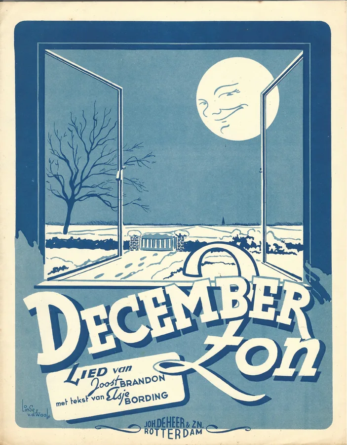 Cover for Joost Brandon | December Zon | Piano | Vocals