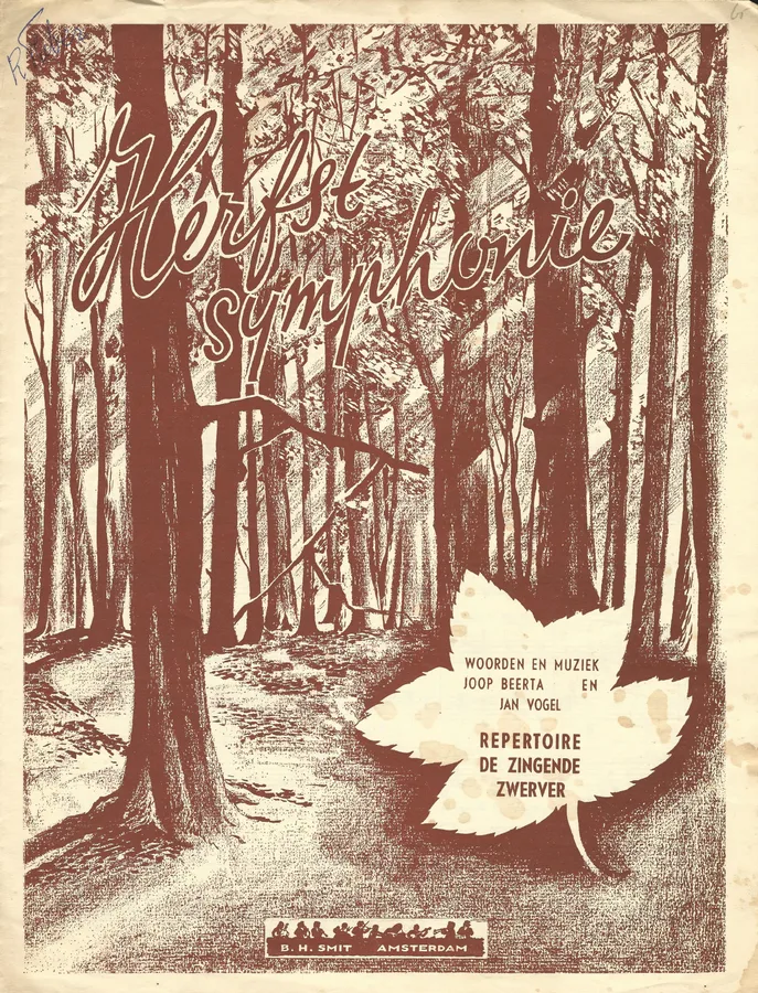 Cover for Jan Vogel | Herfst Symphonie | Piano | Vocals