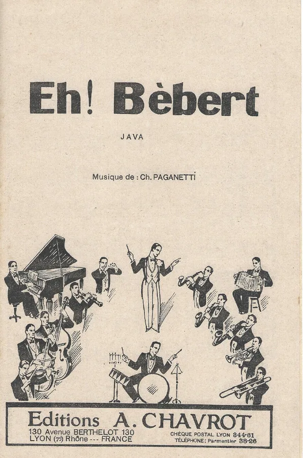 Cover for Ch. Paganetti | Eh! Bebert | Accordeon