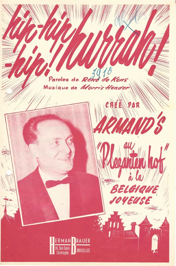 Cover for Morris Hender | Hip hip hip Hurrah | Piano | Vocals