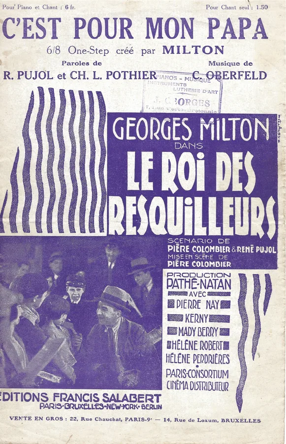 Cover for C. Oberfeld | C'est pour mon Papa | Chanson
