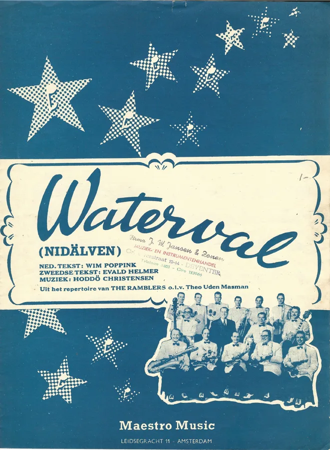 Cover for Hoddo Christensen | Theo Uden Masman | The Ramblers | Waterval | Nidalven