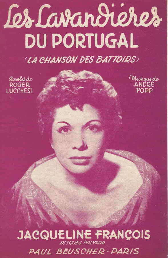 Cover for Jacqueline Francois | Andre Popp | Les Lavandieres du Portugal | Chanson
