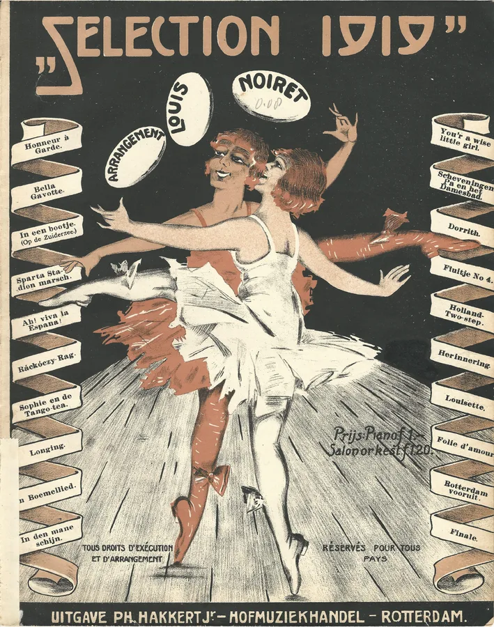 Cover for Louis Noiret | Selection 1919 | Piano